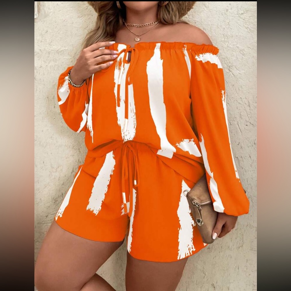 Shein Lune shorts set